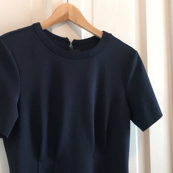 TOPSHOP | Navy short sleeve dress - Picture 2 of 10